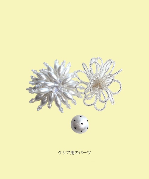 nearness（ニアネス）の「パーツセットジェリーシューズ/アクセサリー付きクリアシューズ（パンプス・レディース・イエロー/クリア・36/38/37）」の14枚目の写真