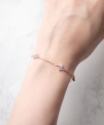 ANARKH（アナンケ）の「【RES】【ANARKH（アナンケ）】ステンレス フラワーモチーフ ステーションブレスレット（ブレスレット）」
