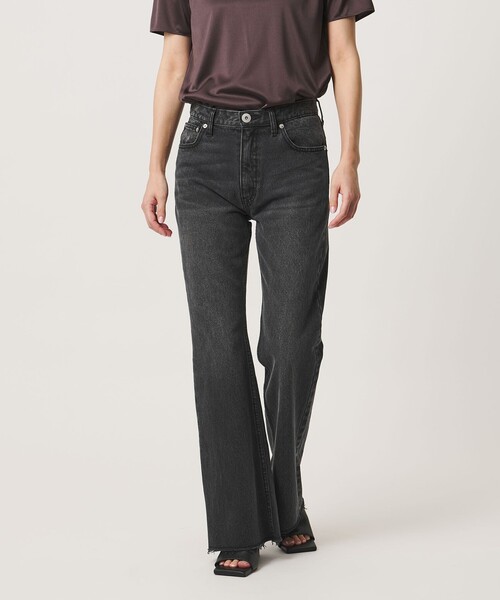 MARW UNITED ARROWS（マルゥ ユナイテッドアローズ）の「＜MARW UNITED ARROWS＞ブーツカット デニム パンツ（デニムパンツ・レディース・コバルトブルー/グレー系・38/36）」の3枚目の写真
