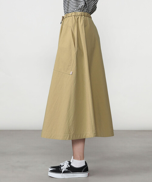 DANTON（ダントン）の「DANTON | コットンナイロンツイル イージースカート WOMEN（スカート・レディース・ネイビー/ベージュ/チャコール・36）」の17枚目の写真