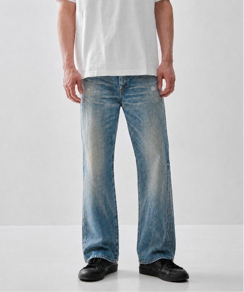 N.HOOLYWOOD(N.ハリウッド)の「【N.HOOLYWOOD/エヌハリウッド】別注あの頃の×New Manual Denim Pants(デニムパンツ・メンズ・インディゴブルー・36/38/40)」の1枚目の写真