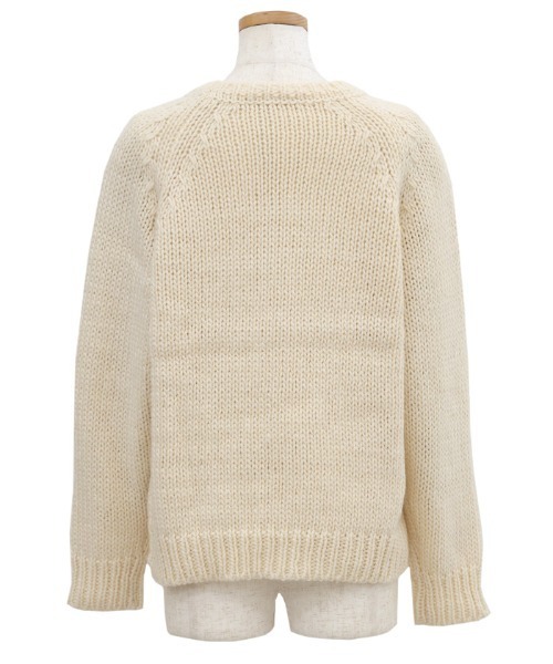 select MOCA(セレクトモカ)の「【ZOZO限定予約受付中】ハンドニットライクトップス(ニット/セーター・レディース・チャコールグレー/ネイビー/アイボリー・FREE)」の21枚目の写真