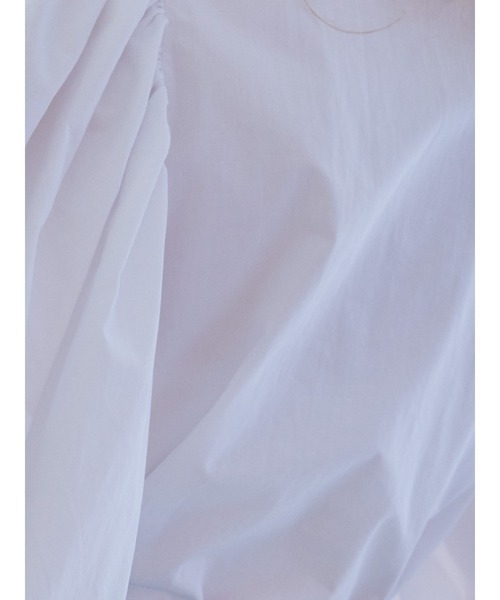 etre loin(エトルワン)の「Many ribbon volume sleeve blouse / メニーリボンボリュームスリーブブラウス(シャツ/ブラウス・レディース・ブルー/ホワイト/ピンク・M)」の11枚目の写真