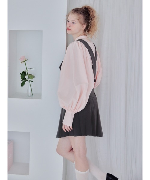 etre loin(エトルワン)の「Many ribbon volume sleeve blouse / メニーリボンボリュームスリーブブラウス(シャツ/ブラウス・レディース・ブルー/ホワイト/ピンク・M)」の22枚目の写真