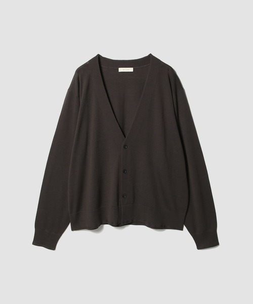COLUMN(コラム)の「COLUMN / 4.0 Attitude 16G ウォッシャブル ニットカーディガン<THE COLUMN>(カーディガン/ボレロ・メンズ・ネイビー/ダークブラウン・LARGE/MEDIUM)」の3枚目の写真