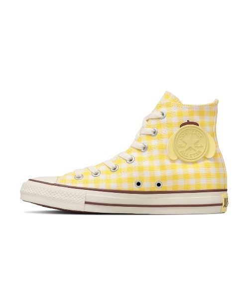 CONVERSE（コンバース）の「CONVERSE ALL STAR HI / POMPOMPURIN（コンバース オールスター HI / ポムポムプリン）（スニーカー・レディース・イエロー系・23.5cm/24cm/24.5cm/25cm/22cm/22.5cm/23cm）」の2枚目の写真