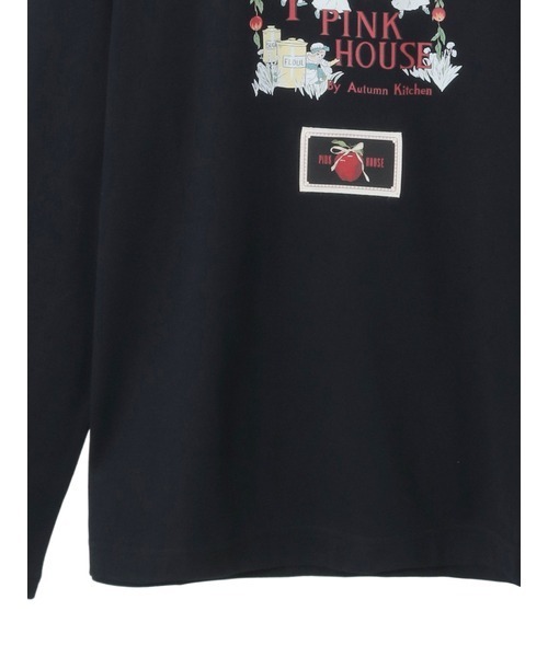 PINK HOUSE(ピンクハウス)の「オータム・キッチンプリントカットソー(Tシャツ/カットソー・レディース・ブラック/キナリ・フリー)」の5枚目の写真