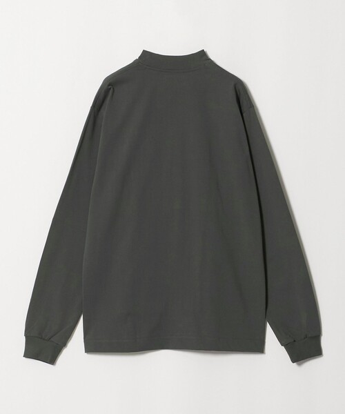 UNITED ARROWS(ユナイテッドアローズ)の「ALBINI オーガニックコットン モックネック ロングスリーブ Tシャツ 抗菌防臭(Tシャツ/カットソー・メンズ・オフホワイト/ダークグレー/ワイン・M/S/XL/L)」の15枚目の写真