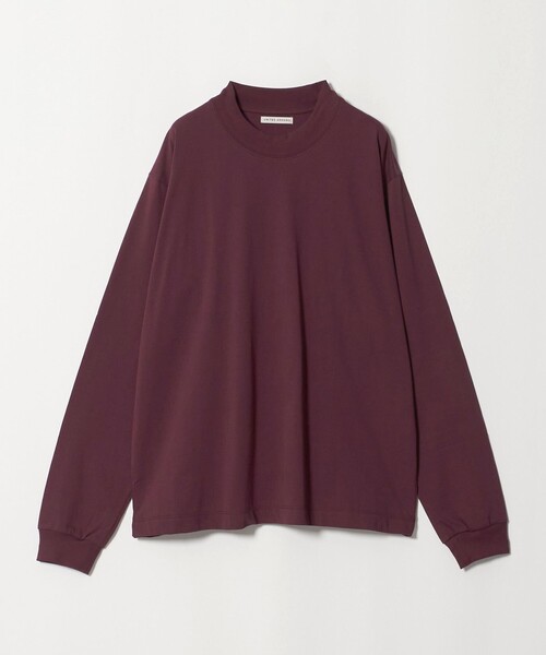 UNITED ARROWS(ユナイテッドアローズ)の「ALBINI オーガニックコットン モックネック ロングスリーブ Tシャツ 抗菌防臭(Tシャツ/カットソー・メンズ・オフホワイト/ダークグレー/ワイン・M/S/XL/L)」の19枚目の写真