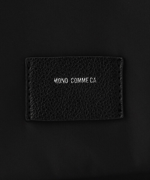 MONO COMME CA(モノコムサ)の「軽量・撥水 タックリュック(バックパック/リュック・レディース・ブラック/チャコール・FREE)」の19枚目の写真