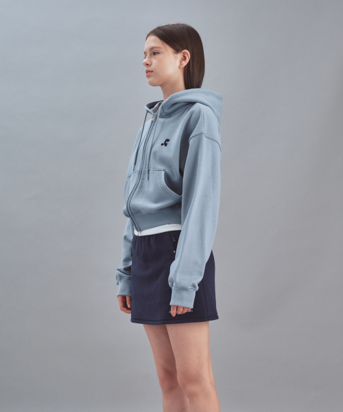 Rest&Recreation（レストアンドレクリエーション）の「STITCH CROPPED HOOD ZIP-UP - SKY BLUE（パーカー・メンズ・その他・ONE）」の3枚目の写真