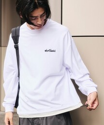 WILD THINGS（ワイルドシングス）の「WILD THINGS/ワイルドシングス 限定展開 フェイク レイヤード L/S Tシャツ（Tシャツ/カットソー）」