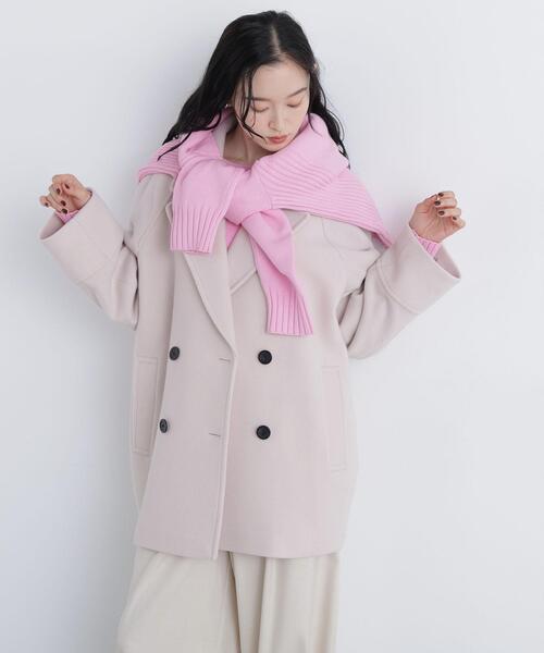 N.(N. Natural Beauty Basic)(エヌエヌナチュラルビューティーベーシック)の「クルーネックニット(ニット/セーター・レディース・ネイビー/レッド/ピンク・FREE)」の11枚目の写真