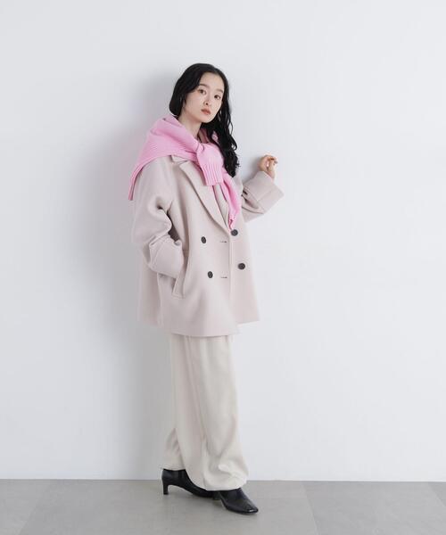 N.(N. Natural Beauty Basic)(エヌエヌナチュラルビューティーベーシック)の「クルーネックニット(ニット/セーター・レディース・ネイビー/レッド/ピンク・FREE)」の12枚目の写真