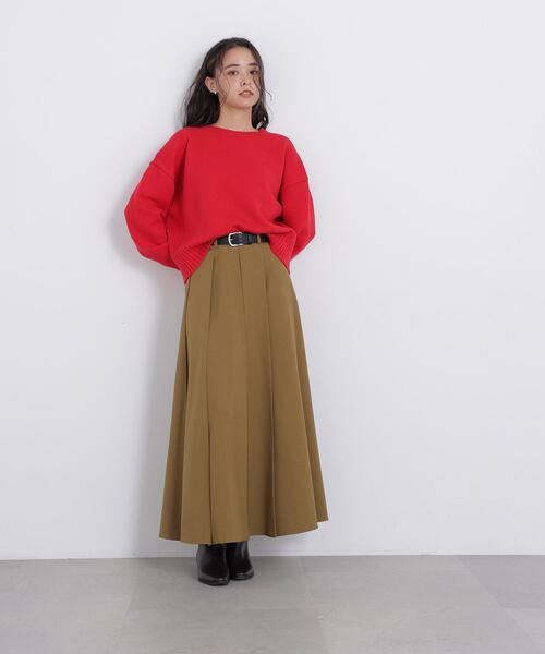 N.(N. Natural Beauty Basic)(エヌエヌナチュラルビューティーベーシック)の「クルーネックニット(ニット/セーター・レディース・ネイビー/レッド/ピンク・FREE)」の22枚目の写真