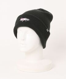 SVEC（シュベック）の「リブ編み 刺繍ニットキャップ（ニットキャップ/ビーニー）」