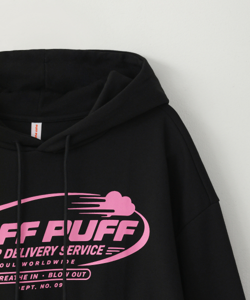 PUFF PUFF DEPT(パフパフ・デプト)の「PUFF AIR クロップドフーディー ブラック(パーカー・レディース・その他・LARGE/MEDIUM)」の5枚目の写真