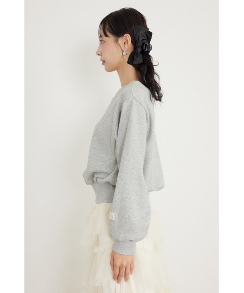 rienda(リエンダ)の「ワンショルダーボリュームスウェットトップス 秋服 冬服(スウェット・レディース・グレー/ライトピンク/ブラウン・FREE)」の11枚目の写真