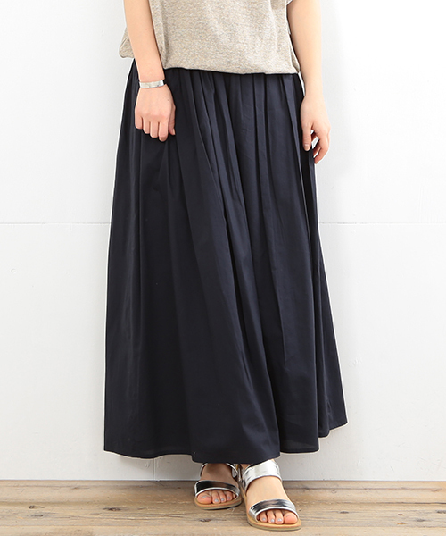 B:MING by BEAMS(ビーミングバイビームス)の「【InRed6月号掲載】【VERY5月号掲載】ビーミング by ビームス / ギャザーマキシスカート 16SS(スカート・レディース・ホワイト/オリーブ/ネイビー/その他・ONE SIZE)」の6枚目の写真