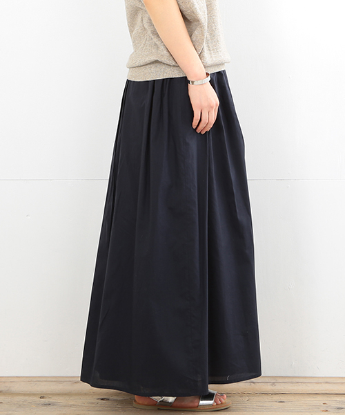 B:MING by BEAMS(ビーミングバイビームス)の「【InRed6月号掲載】【VERY5月号掲載】ビーミング by ビームス / ギャザーマキシスカート 16SS(スカート・レディース・ホワイト/オリーブ/ネイビー/その他・ONE SIZE)」の7枚目の写真