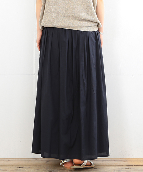 B:MING by BEAMS(ビーミングバイビームス)の「【InRed6月号掲載】【VERY5月号掲載】ビーミング by ビームス / ギャザーマキシスカート 16SS(スカート・レディース・ホワイト/オリーブ/ネイビー/その他・ONE SIZE)」の8枚目の写真