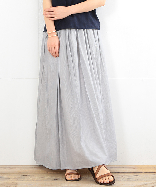 B:MING by BEAMS(ビーミングバイビームス)の「【InRed6月号掲載】【VERY5月号掲載】ビーミング by ビームス / ギャザーマキシスカート 16SS(スカート・レディース・ホワイト/オリーブ/ネイビー/その他・ONE SIZE)」の16枚目の写真