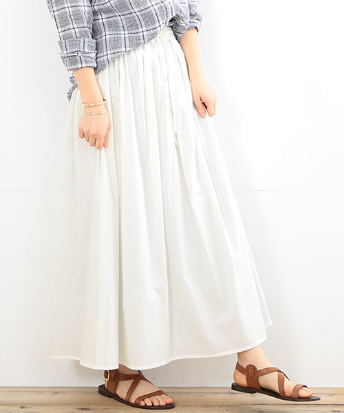 B:MING by BEAMS(ビーミングバイビームス)の「【InRed6月号掲載】【VERY5月号掲載】ビーミング by ビームス / ギャザーマキシスカート 16SS(スカート・レディース・ホワイト/オリーブ/ネイビー/その他・ONE SIZE)」の17枚目の写真