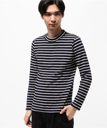 SK INLAYMOCK NECK BDR LST