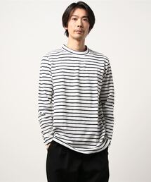SK INLAYMOCK NECK BDR LST