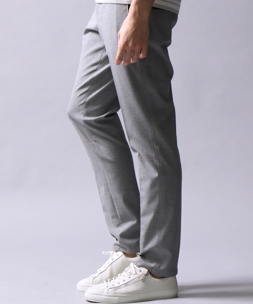 5351 POUR LES HOMMES(ゴーサンゴーイチプールオム)の「【セットアップ対応】サマージョーゼットひも付きトラウザースラックス(スラックス・メンズ・ブラック/ライトグレー・46/50/44/48)」の12枚目の写真