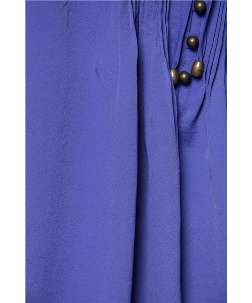 Tiara（ティアラ）の「ラグランピンタックブラウス（シャツ/ブラウス・レディース・アイボリー/ライトブラウン/モカ/ブルー・ﾌﾘ-）」の10枚目の写真