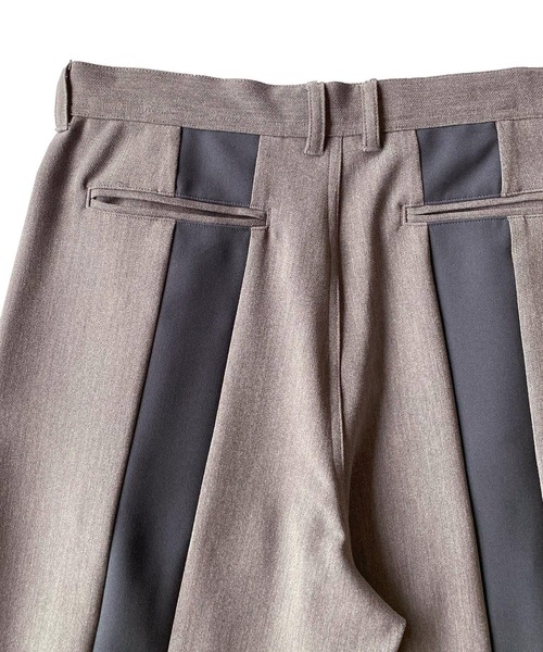 SHAREEF(シャリーフ)の「SWITCHING WIDE PANTS(その他パンツ・メンズ・オレンジ/ブラック/グレー・3/2/1)」の9枚目の写真