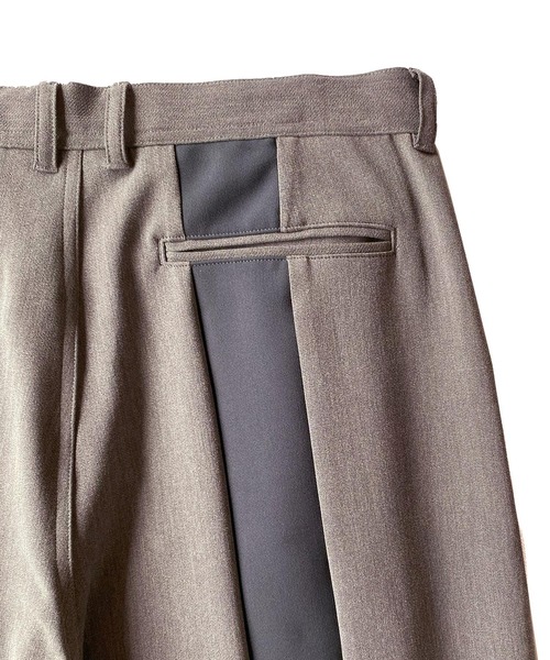 SHAREEF(シャリーフ)の「SWITCHING WIDE PANTS(その他パンツ・メンズ・オレンジ/ブラック/グレー・3/2/1)」の10枚目の写真