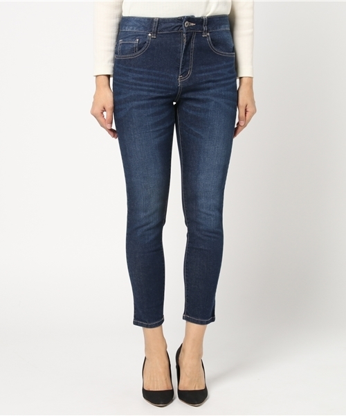 Honeys（ハニーズ）の「デニムスキニーパンツ６７丈（デニムパンツ・レディース・ライトブルー/インディゴブルー・L/S/M/SS/LL）」の3枚目の写真