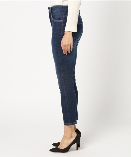 Honeys（ハニーズ）の「デニムスキニーパンツ６７丈（デニムパンツ・レディース・ライトブルー/インディゴブルー・L/S/M/SS/LL）」の4枚目の写真