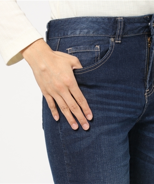 Honeys（ハニーズ）の「デニムスキニーパンツ６７丈（デニムパンツ・レディース・ライトブルー/インディゴブルー・L/S/M/SS/LL）」の8枚目の写真