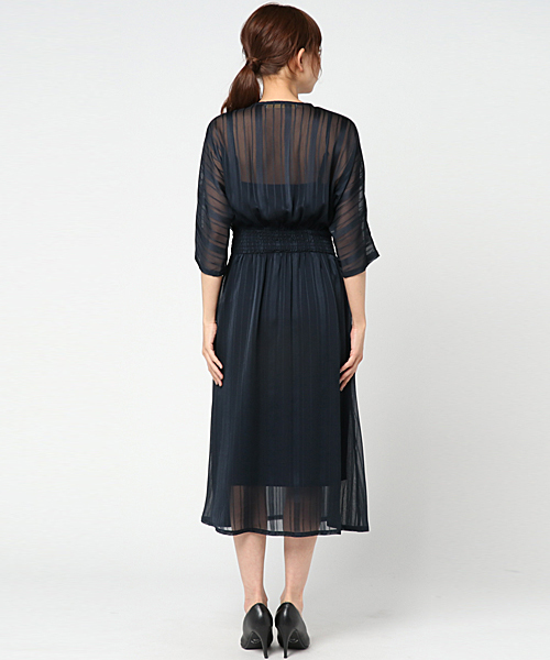 Khaju（カージュ）の「Khaju:カシュクールワンピース（ワンピース・レディース・レッド/ネイビー・ONE SIZE）」の5枚目の写真