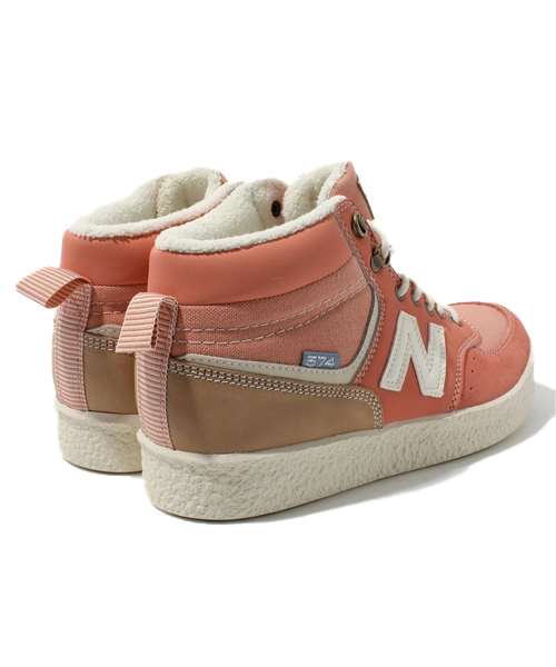 NEW BALANCE（ニューバランス）の「◎［ニューバランス］new balance  WRC574B ハイカットスニーカー（スニーカー・レディース・ベージュ/ピンク/ライトブルー・23cm/25cm/24cm）」の6枚目の写真