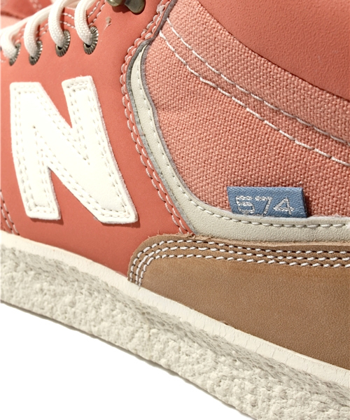 New Balance ピンクスニーカーとConverse ベージュハイカット CONVERSE 2024秋冬新作 コンバース オールスター US ハイカット