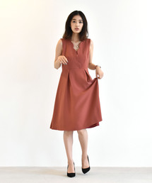 kaene | スカラップワンピース(ドレス)