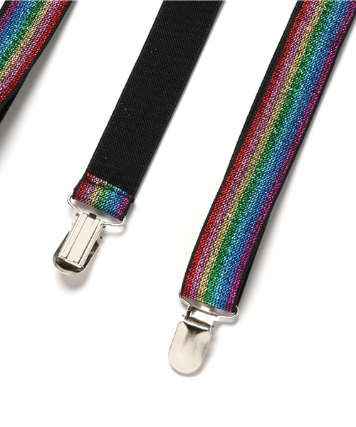 WEGO（ウィゴー）の「WEGO/ラメサスペンダー（サスペンダー・レディース・シルバー/その他2/ピンク/その他1/その他3・FREE）」の6枚目の写真