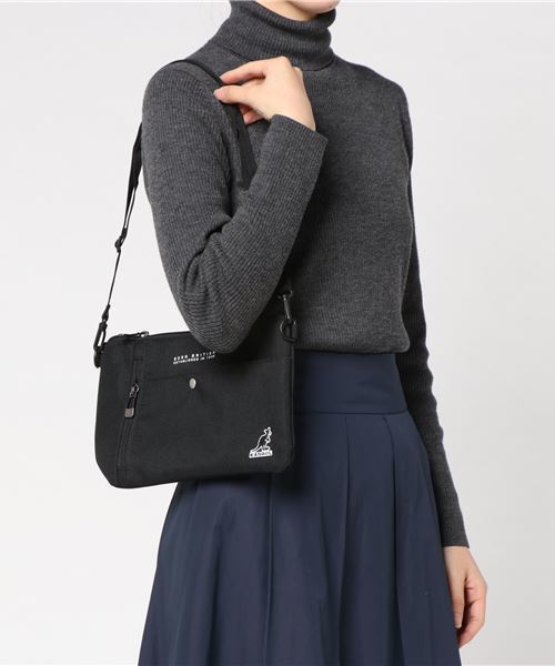 KANGOL（カンゴール）の「【KANGOL/ カンゴール】KANGOL サコッシュ（ショルダーバッグ・レディース・オリーブ/ブラック/グレー/チャコール・FREE）」の9枚目の写真