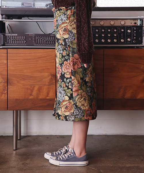 one after another NICE CLAUP（ワンアフターアナザーナイスクラップ）の「スタイルアップスカート（スカート・レディース・ブラック系その他/グレー/ベージュ/レッド/チェック・FREE）」の11枚目の写真