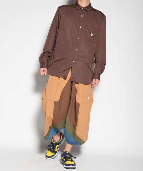 ALDIES(アールディーズ)の「Usually Shirts / ユージュアリーシャツ(シャツ/ブラウス・メンズ・ホワイト/ブラウン/ネイビー・MEDIUM/LARGE/SMALL/X-LARGE)」の6枚目の写真