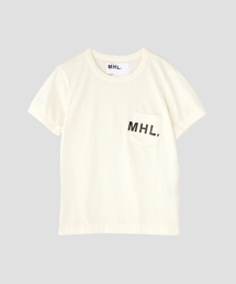 MHL. | PRINTED COTTON JERSEY(Tシャツ/カットソー)