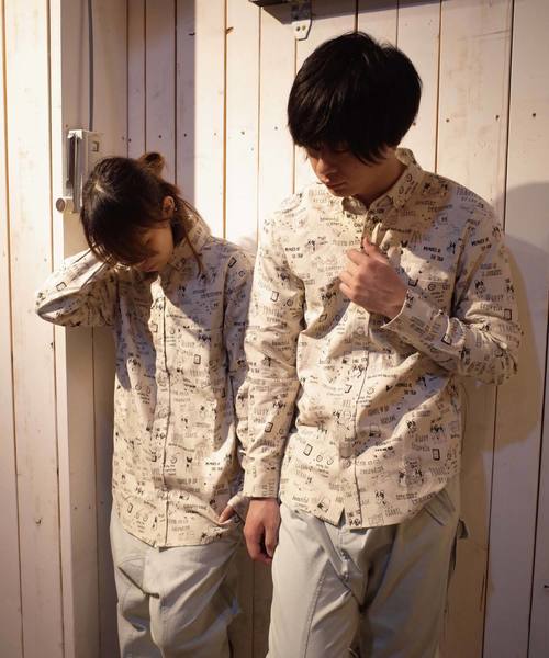 rovtski（ロフトスキー）の「rovtski ブルネコ旅シロクマ総柄シャツ（シャツ/ブラウス・メンズ・キナリ/ブラック系その他/ホワイト系その他/ホワイト系その他2/ピンク/ブルー/イエロー/ミント/ピンク系その他/ブラック・MEDIUM/LARGE）」の14枚目の写真