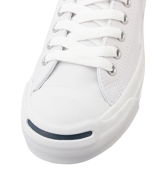 CONVERSE(コンバース)の「CONVERSE レザー ジャックパーセル(スニーカー・レディース・ホワイト・22.5/24.5/23/24/23.5)」の5枚目の写真