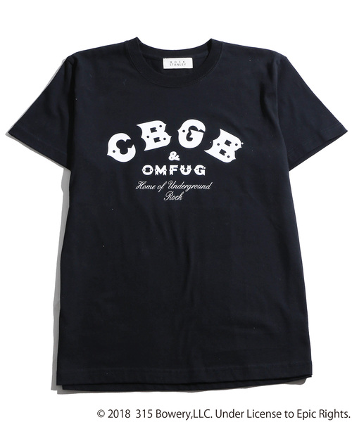 WEGO（ウィゴー）の「∴WEGO/CBGB別注プリントTシャツ（Tシャツ/カットソー・メンズ・ホワイト/ブラック・LARGE/MEDIUM）」の6枚目の写真