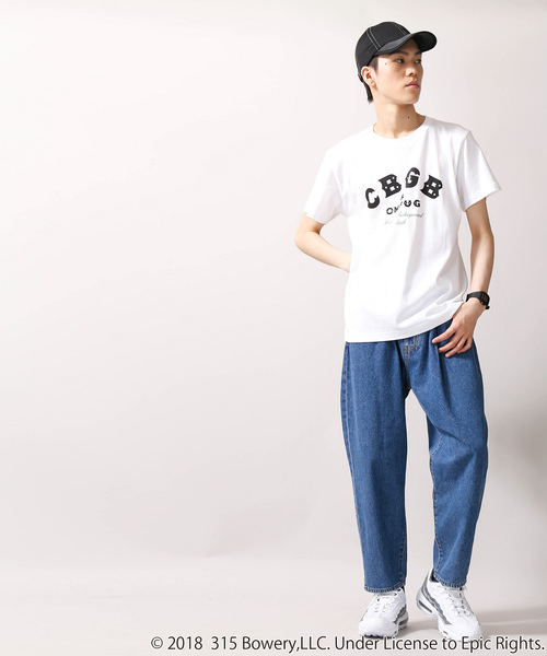 WEGO（ウィゴー）の「∴WEGO/CBGB別注プリントTシャツ（Tシャツ/カットソー・メンズ・ホワイト/ブラック・LARGE/MEDIUM）」の11枚目の写真
