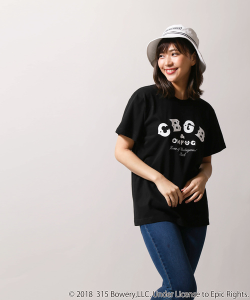 WEGO（ウィゴー）の「∴WEGO/CBGB別注プリントTシャツ（Tシャツ/カットソー・メンズ・ホワイト/ブラック・LARGE/MEDIUM）」の16枚目の写真